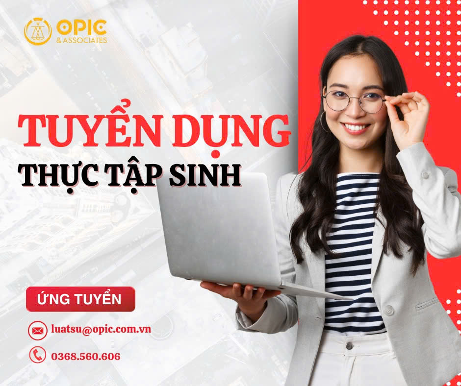 Thông báo tuyển thực tập sinh ngành luật